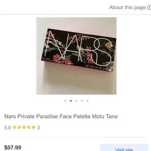 NARS Eyeshadow palette